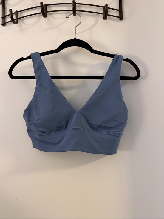lululemon athletica Other - lululemon athletica Blue V-Neck Sports Bra